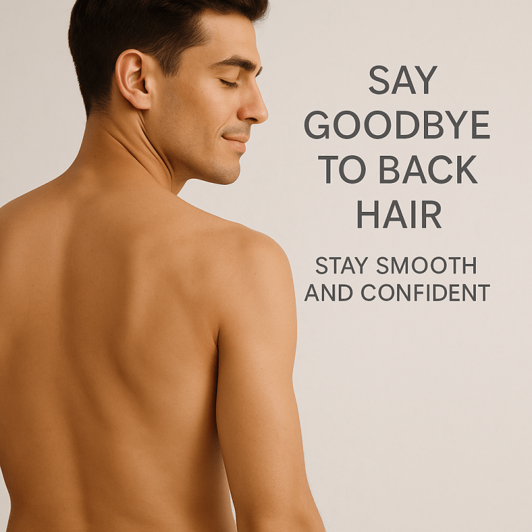 Say Goodbye to Back Hair: Top Methods for Men to Stay Smooth and Confident