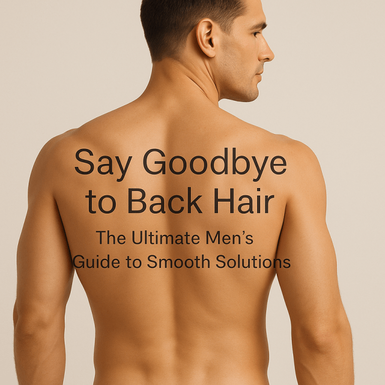 Say Goodbye to Back Hair: The Ultimate Men's Guide to Smooth Solutions