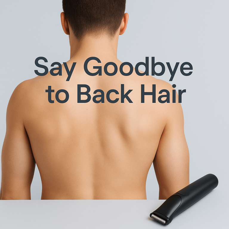 Say Goodbye to Back Hair: The Ultimate Guide to Men's Grooming Solutions