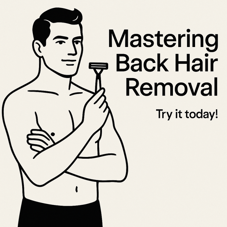 Mastering Back Hair Removal: The Ultimate Guide for Men