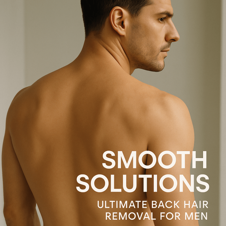 Smooth Solutions: The Ultimate Guide to Back Hair Removal for Men
