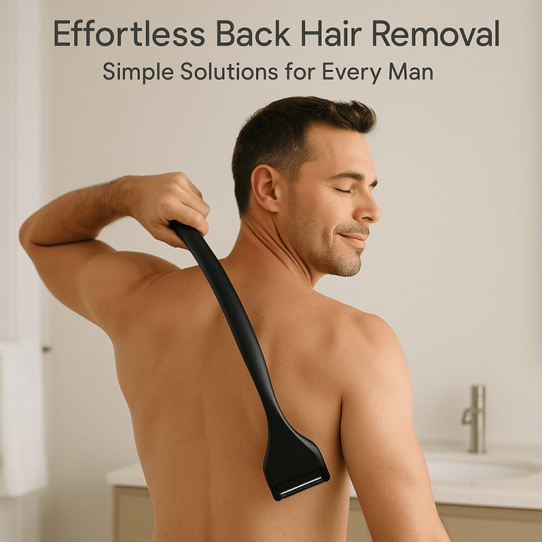 Top Solutions for Effortless Back Hair Removal Every Man Should Know