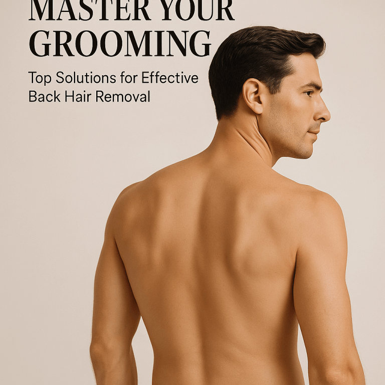 Master Your Grooming: Top Solutions for Effective Back Hair Removal