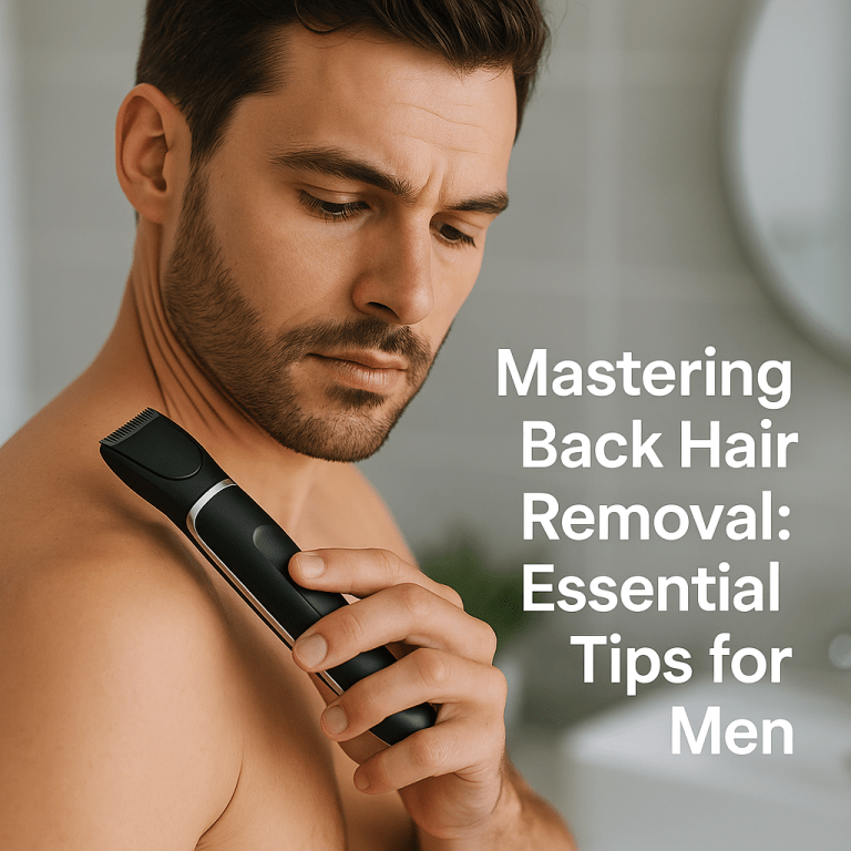 Mastering Back Hair Removal: Essential Tips and Techniques for Men
