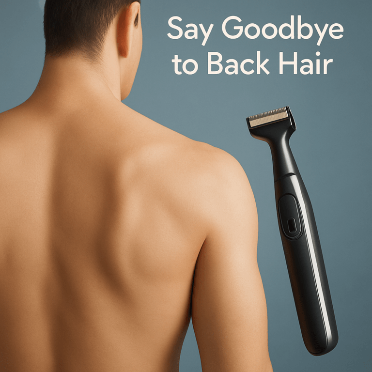Say Goodbye to Back Hair: Top Removal Methods and Trimmers for Men