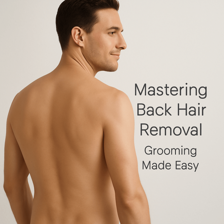 Mastering Back Hair Removal: Effective Grooming Solutions for Men