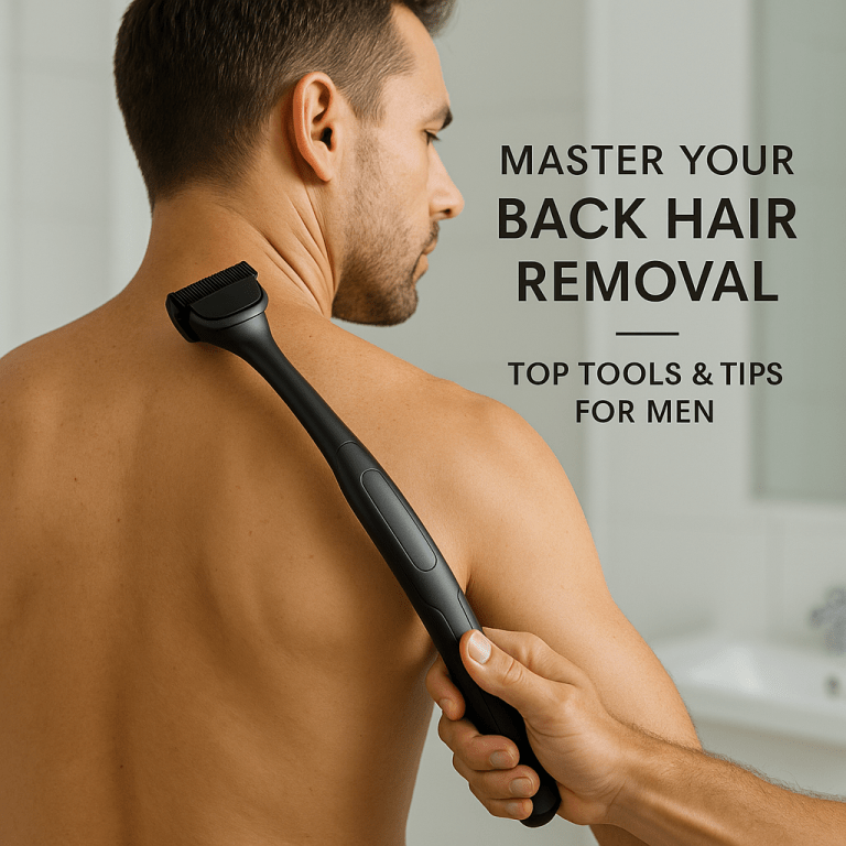 Mastering Back Hair Removal for Men: Top Tools, Tips, and Techniques