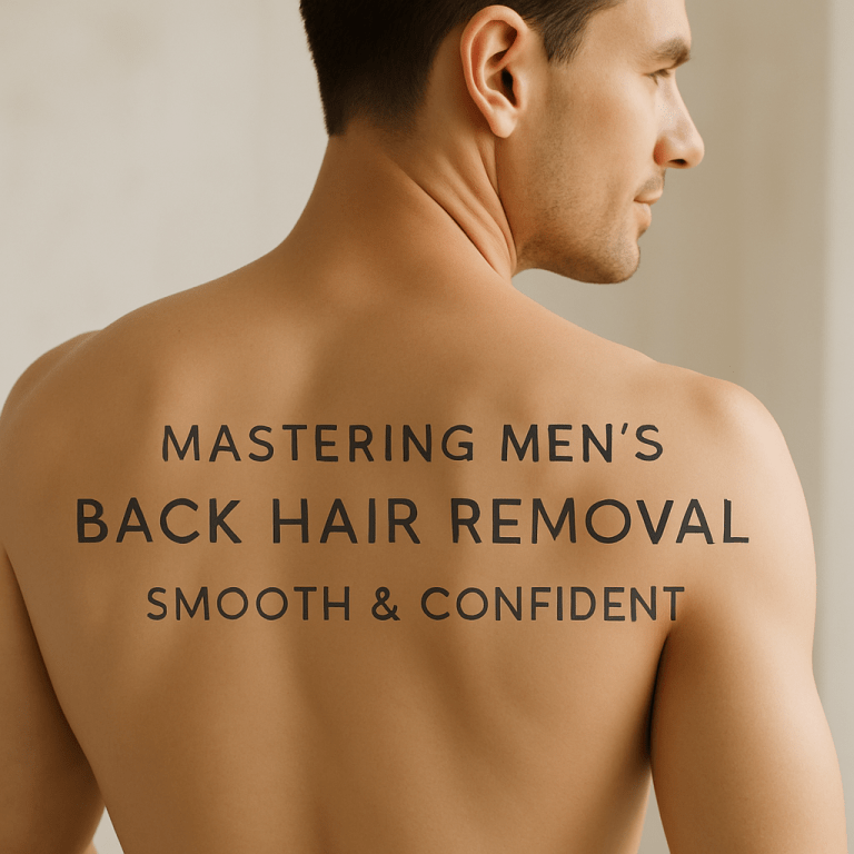 Mastering Men’s Back Hair Removal: Effective Solutions for a Smooth, Confident Look