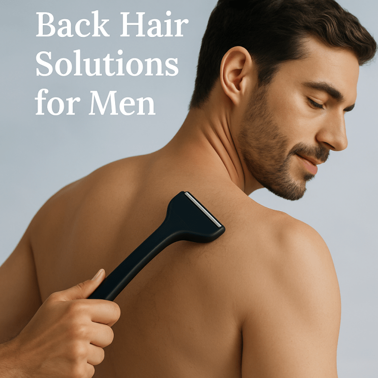 Back Hair Solutions for Men: Effective and Comfortable Removal Tips