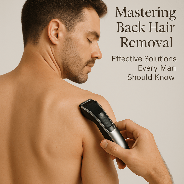 Mastering Back Hair Removal: Effective Solutions Every Man Should Know