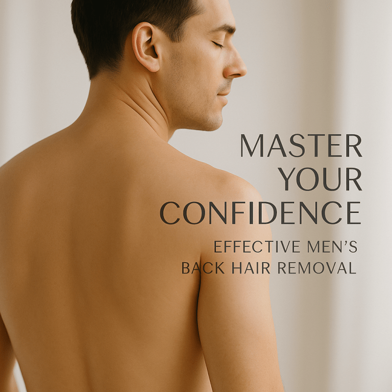 Mastering Men's Back Hair Removal: Effective Solutions for Confidence and Comfort