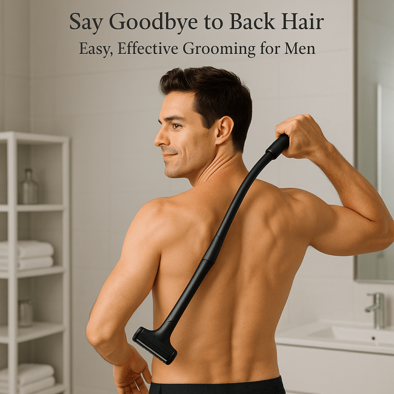 Say Goodbye to Back Hair: Easy and Effective Grooming Solutions for Men
