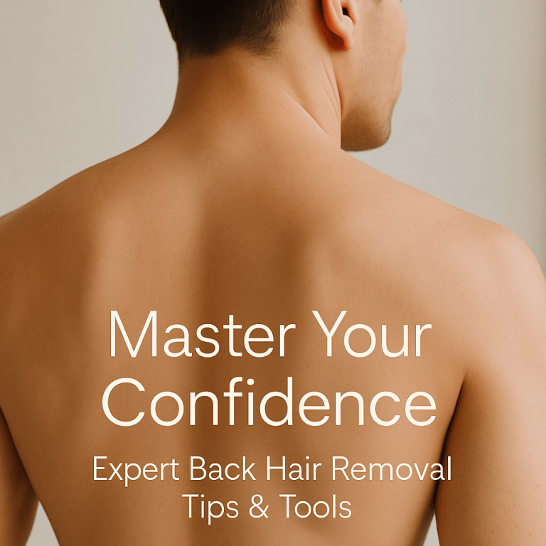 Mastering Men’s Back Hair Removal: Top Tips and Tools for a Smooth, Confident You