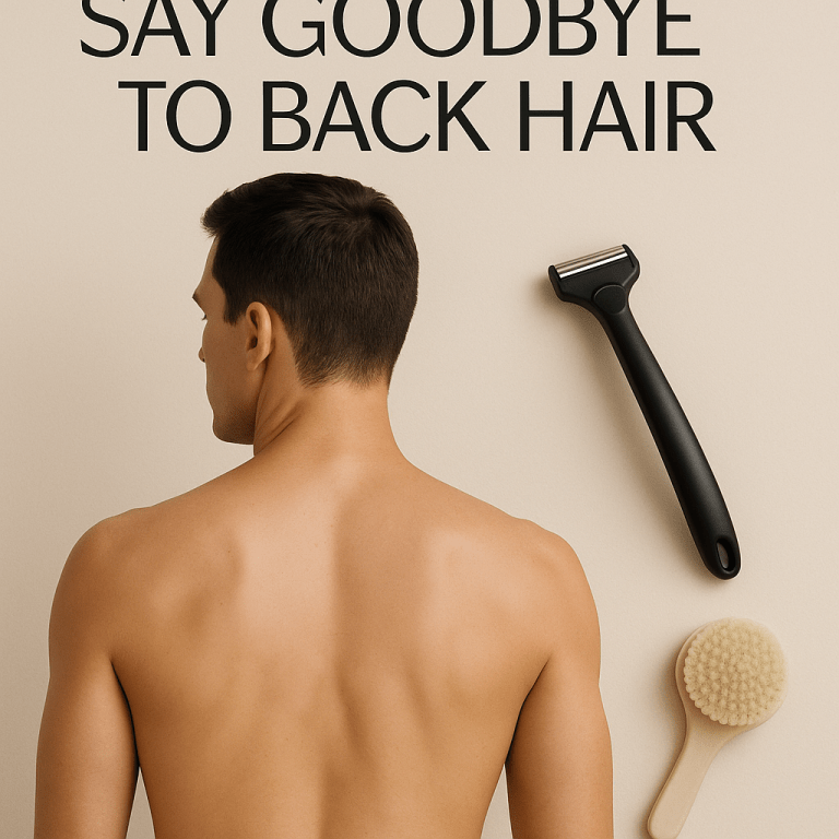 Say Goodbye to Back Hair: Top Methods and Tools Every Man Should Know