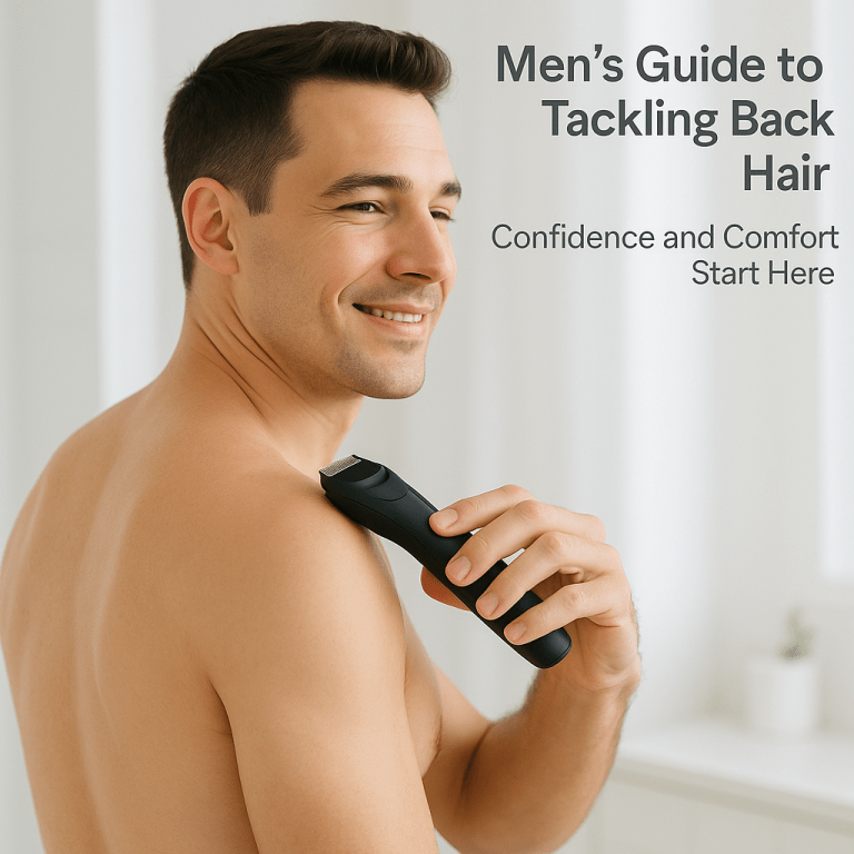 Men's Guide to Tackling Back Hair: Top Removal Methods for Confidence and Comfort