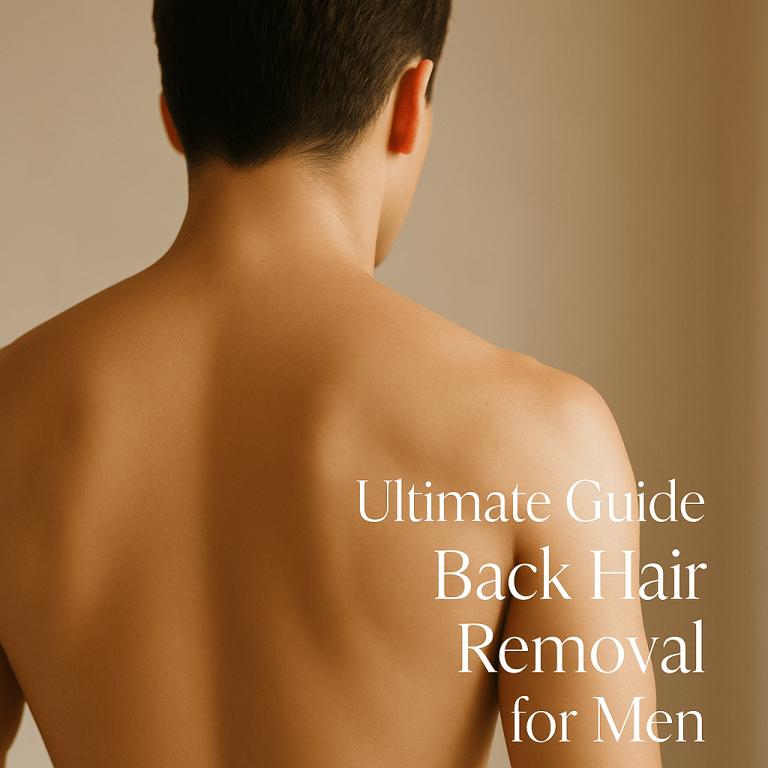 Ultimate Guide to Back Hair Removal for Men: Tools, Tips, and Techniques