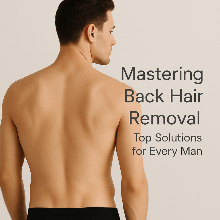 Mastering Back Hair Removal: Top Solutions Every Man Should Know