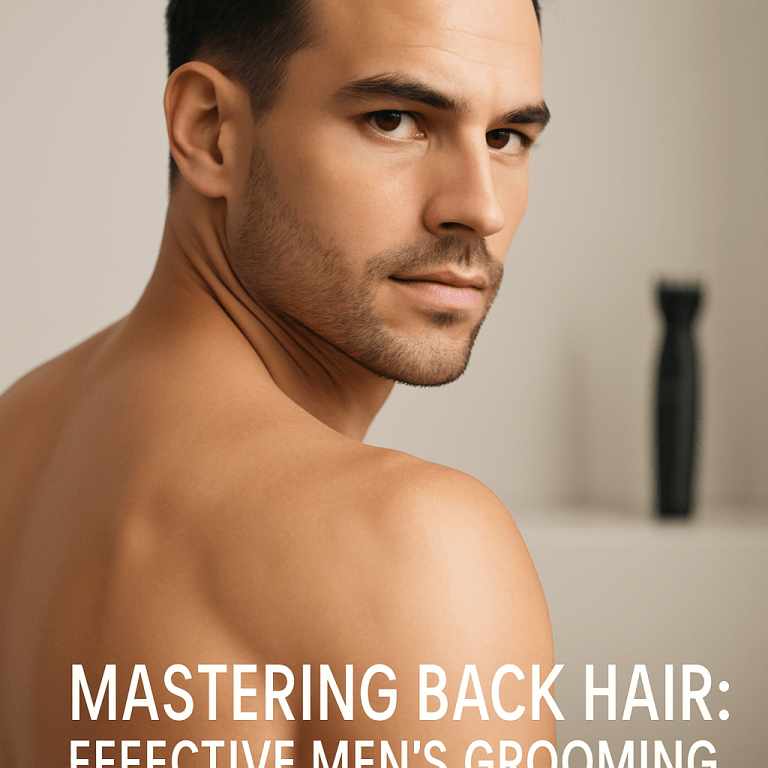 Mastering Back Hair: Effective Solutions for Men's Grooming Challenges