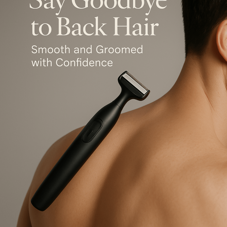 Say Goodbye to Back Hair: Top Tools and Tips for a Smooth, Groomed Look