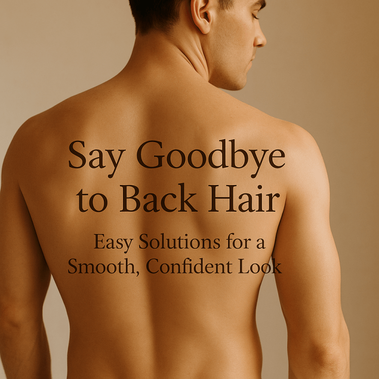 Say Goodbye to Back Hair: Easy Solutions for a Smooth, Confident Look