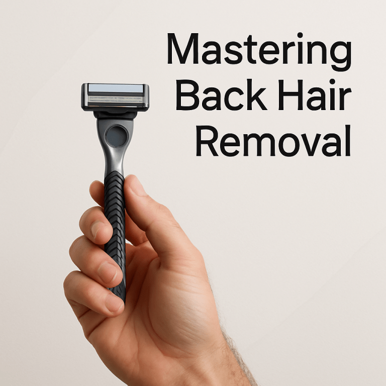 Mastering Back Hair Removal: A Comprehensive Guide for Men